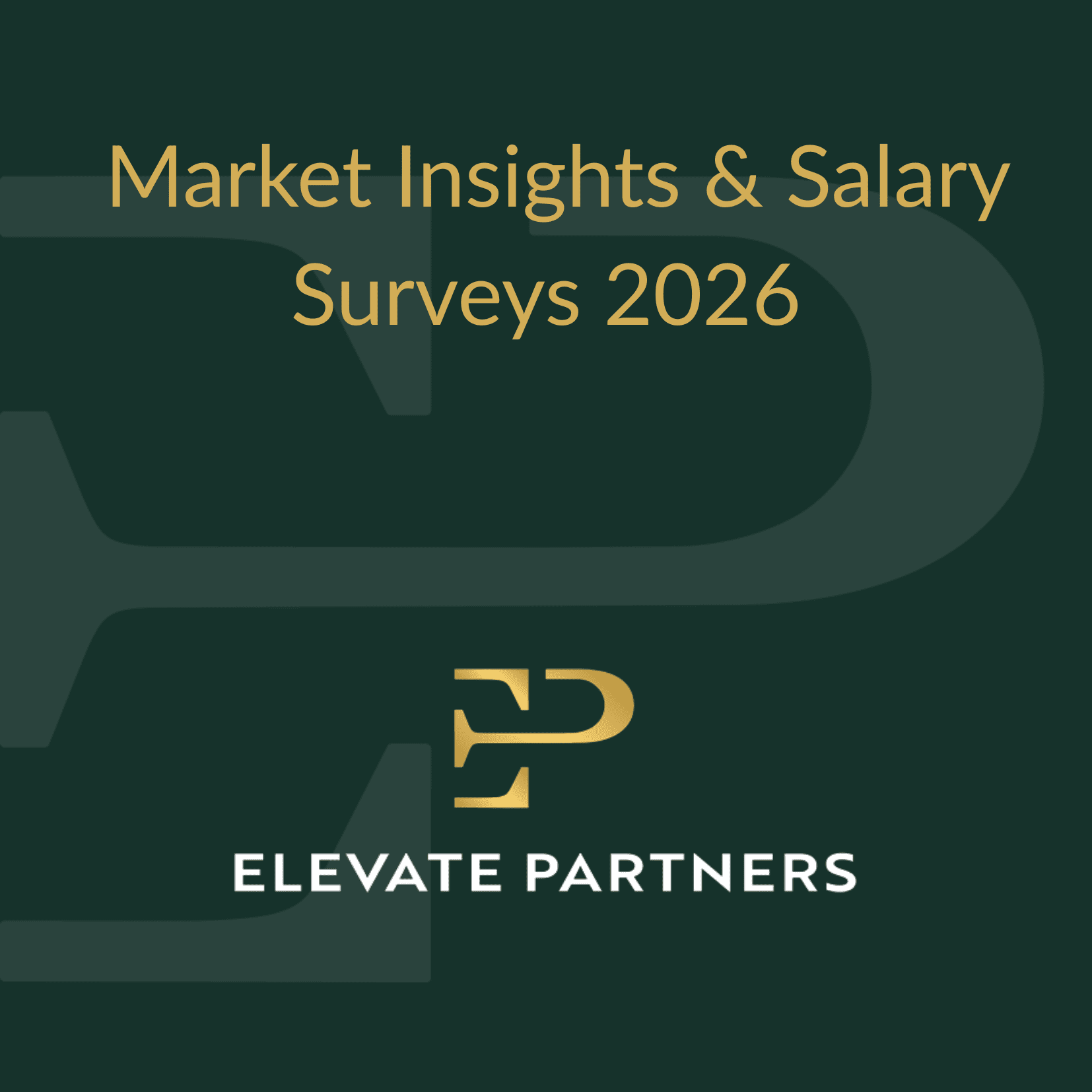 Elevate Partners Release 2026 Salary Surveys Across 9 Key Sectors